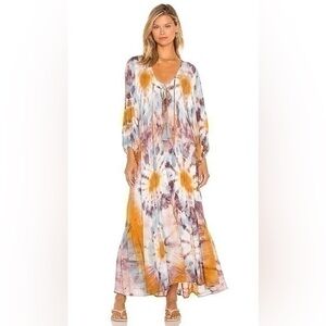 Young Fabulous & Broke DawnTie Dye Maxi